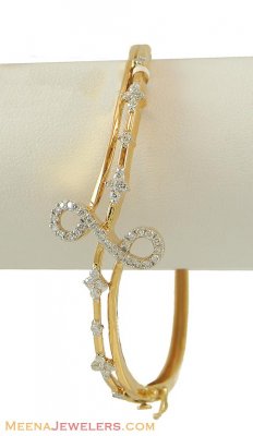 18k Designer Diamond Bracelet ( Diamond Bracelets )