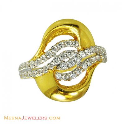 22k Designer Ring ( Ladies Signity Rings )