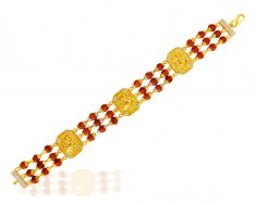 Rudraksh 22K Gold Bracelet