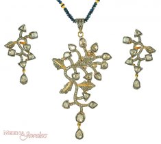 Victorian Pendant Set ( Diamond Victorian Jewelry )