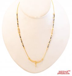 22kt Gold Fancy Mangalsutra