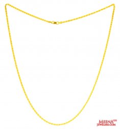 22Kt Gold Rope Chain  ( Plain Gold Chains )