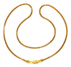 22k  Gold Two Tone Chain