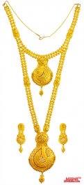 22K t Gold Bridal Necklace Set 