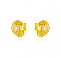22k Gold  ClipOn Earrings