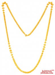 22Kt Gold Fancy Long Chain ( 22Kt Long Chains (Ladies) )