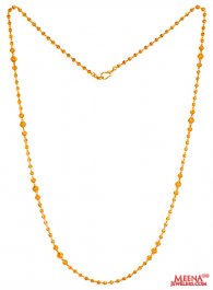 22Kt Gold Fancy Long Chain ( 22Kt Long Chains (Ladies) )