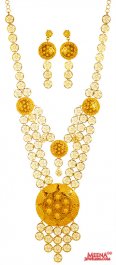 22k Yellow Gold  Necklace Set ( 22 Kt Gold Sets )