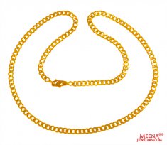 22 kt Yellow Gold Chain (20 Inch)