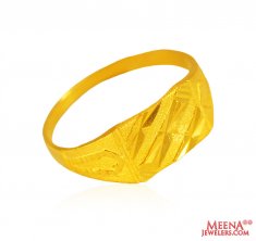 22kt  Gold Ring for Men ( Mens Gold Ring )