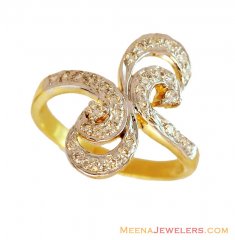 Designer 18K Yellow Gold Ring