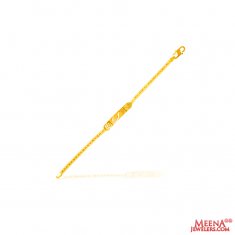 22Kt Gold Fancy Baby Bracelet (1Pc)