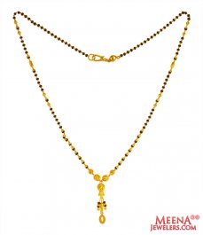 22KT Gold Traditional Mangalsutra