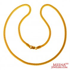 22 Kt Gold Chain 16 In