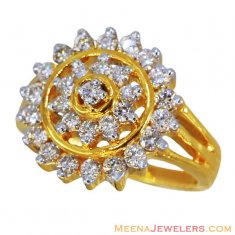 Exclusive Diamond Ladies Ring (18k) ( Diamond Rings )